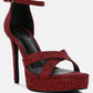 Regalia Rhinestone Embellished Stiletto Sandals