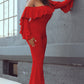 Reign Ruffle One Shoulder Jumpsuit