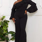Reign Ruffle One Shoulder Jumpsuit