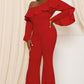 Reign Ruffle One Shoulder Jumpsuit