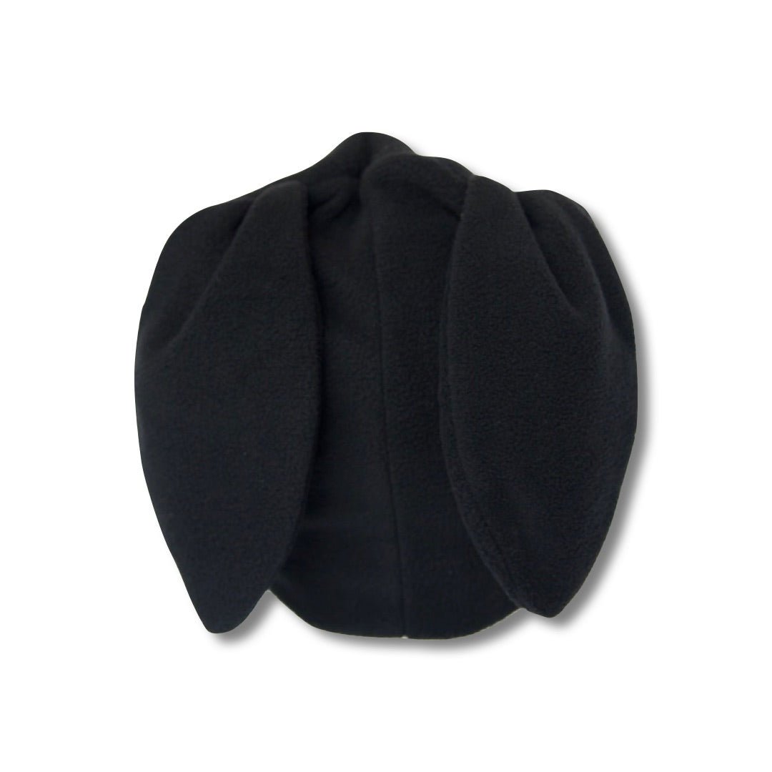 Restock Black Fleece Bunny Beanie