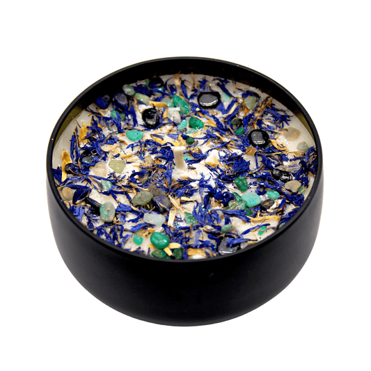 Retrograde Protection Crystal Candle