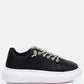 Jaxen Rhinestones Lace Up Sneakers