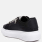 Jaxen Rhinestones Lace Up Sneakers