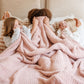 RIBBED XL BLANKETS