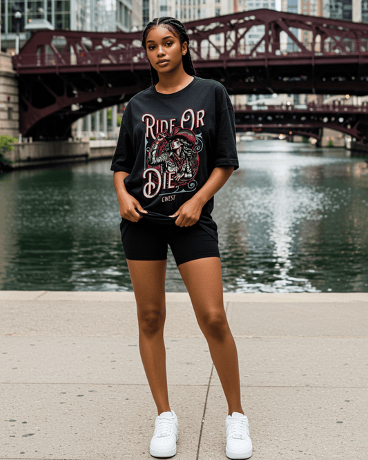 Ride Or Die Oversized T-Shirt