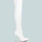 Riggle Long Patent Pu High Heel Boots