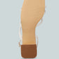 Right Pose Faux Leather Block Heel Sandals