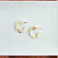 Flora Mini Hoops - Citron Zest