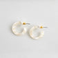Micro Cam Mini Hoops - Ivory