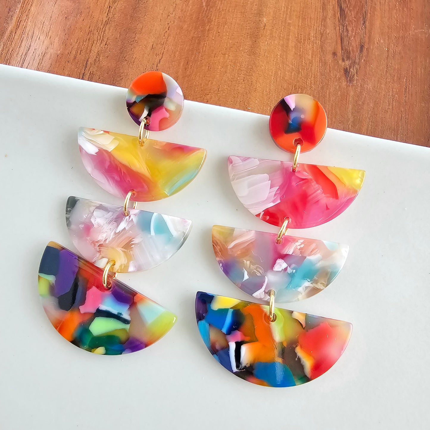 Kennedy Earrings - Fiesta