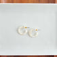 Micro Cam Mini Hoops - Ivory