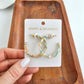 Camy Hoops - Creamsicle Mint