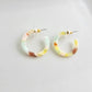Cam Mini Hoops - Citron Zest