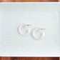 Cam Mini Hoops - Opalite