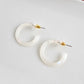 Cam Mini Hoops - Opalite