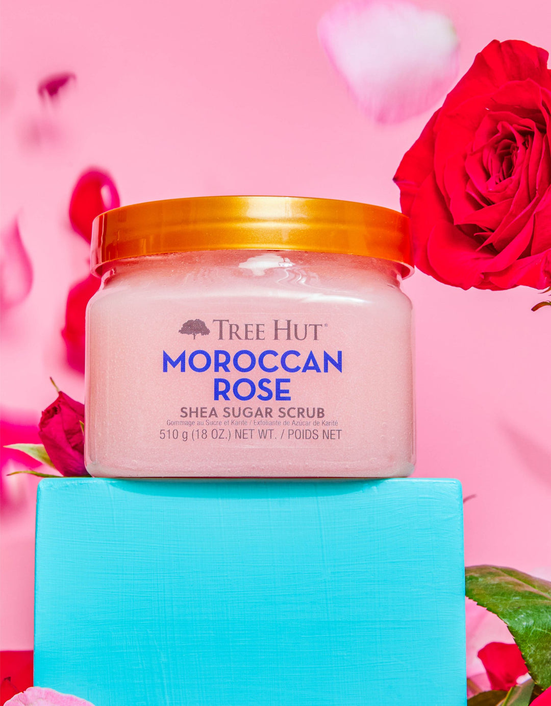 Body Scrub Moroccan Rose Tree Hut Scrub pack of 2)