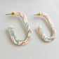 Jenna Hoops - Creamsicle Mint