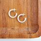 Cam Mini Hoops - Opalite