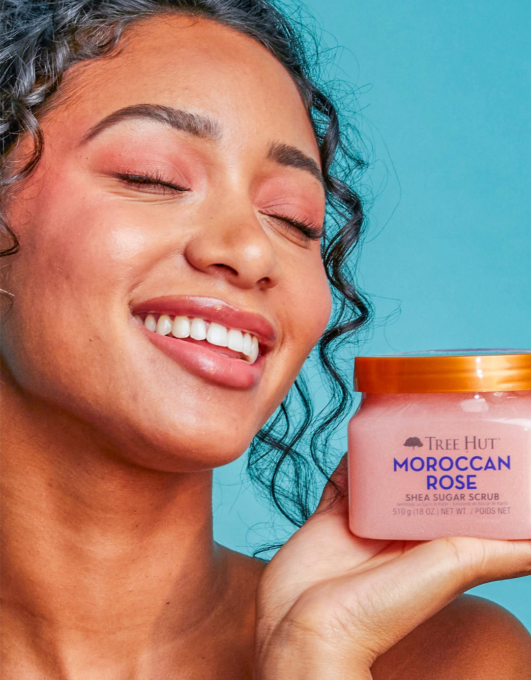 Body Scrub Moroccan Rose Tree Hut Scrub pack of 2)