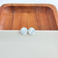 Gia Studs - Saltwater Blue