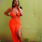 TIED TO TEMPTATION | HALTER DRESS