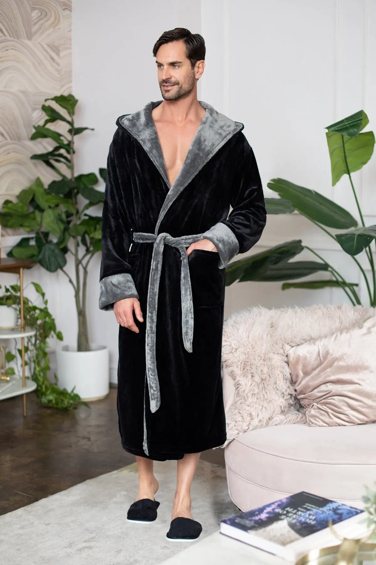Robe with Hood – Ultra-Soft Plush Comfort for Everyday Use