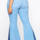 Rodeo Queen high Rise Two Tones Flare Jeans