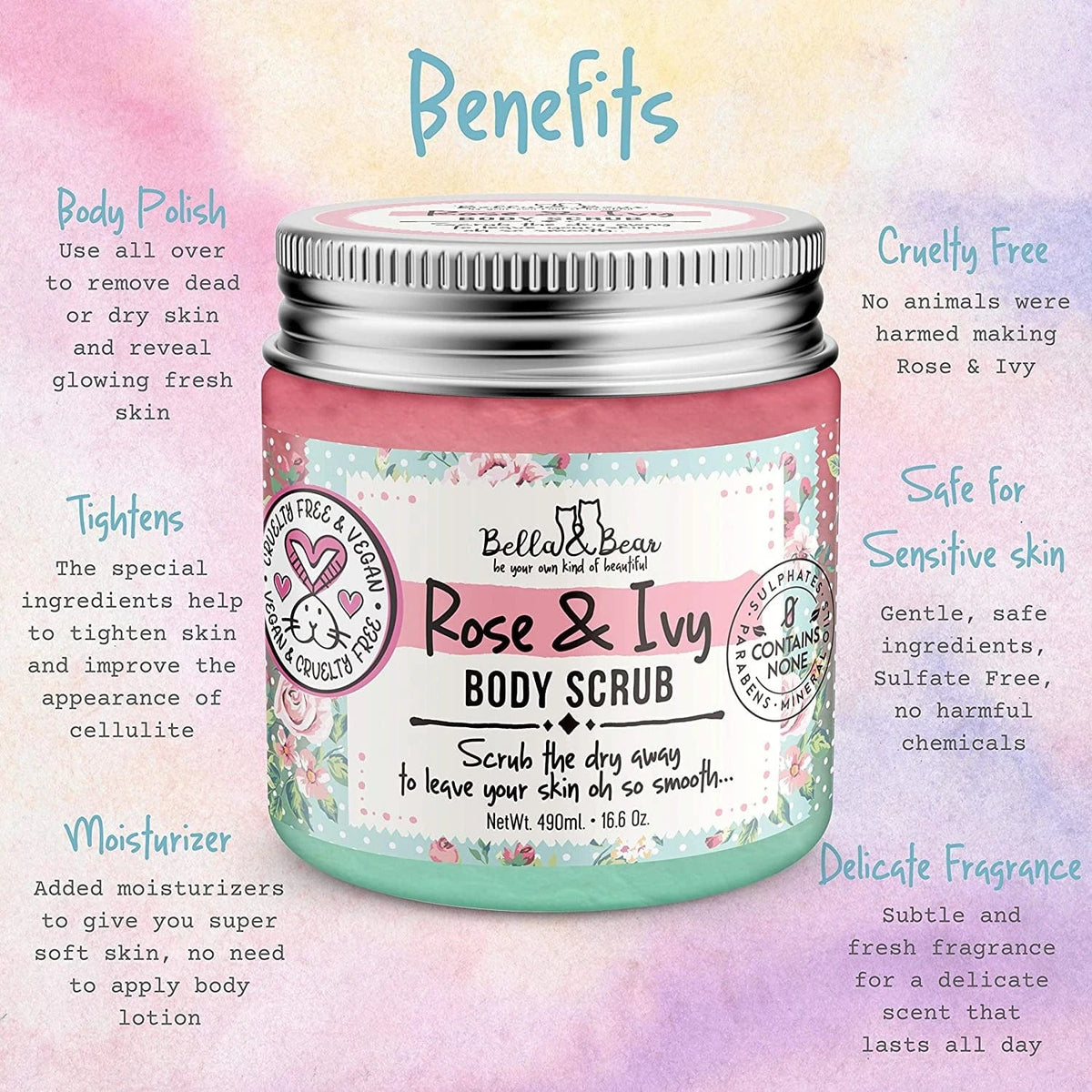 Rose & Ivy: Body Scrub