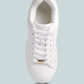 Rouxy Faux Leather Sneakers