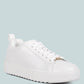 Rouxy Faux Leather Sneakers