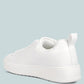 Rouxy Faux Leather Sneakers