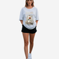 Delicate Yet Enduring Oversized T-Shirt