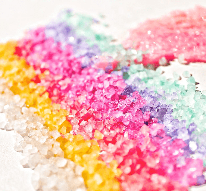 Mini Strawberry & Raspberry Bath Salts