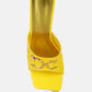 Salisbury Horsebit Buckle Triangular Block Heel Sandals