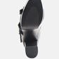 Sarouchi Caged Gladiator Platform Sandals