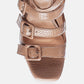 Sarouchi Caged Gladiator Platform Sandals