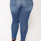 Sasha high Rise Medium Washed Distressed Jeans