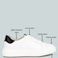 Schick Lace Up Leather Sneakers