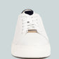 Schick Lace Up Leather Sneakers