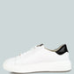 Schick Lace Up Leather Sneakers