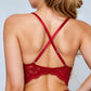 Daisy Lace Open Crotch Teddy