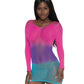 Seamless Mesh Versatile Two-Way Bodystocking Garment