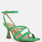 Serling Croc Spool Heel Sandals