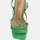 Serling Croc Spool Heel Sandals