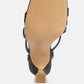 Serling Croc Spool Heel Sandals