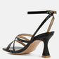 Serling Croc Spool Heel Sandals