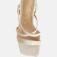 Serling Croc Spool Heel Sandals