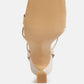 Serling Croc Spool Heel Sandals