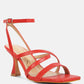 Serling Croc Spool Heel Sandals